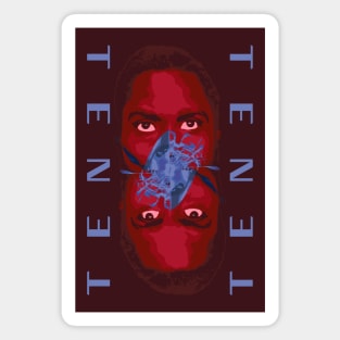 Tenet (Red & Blue) Magnet